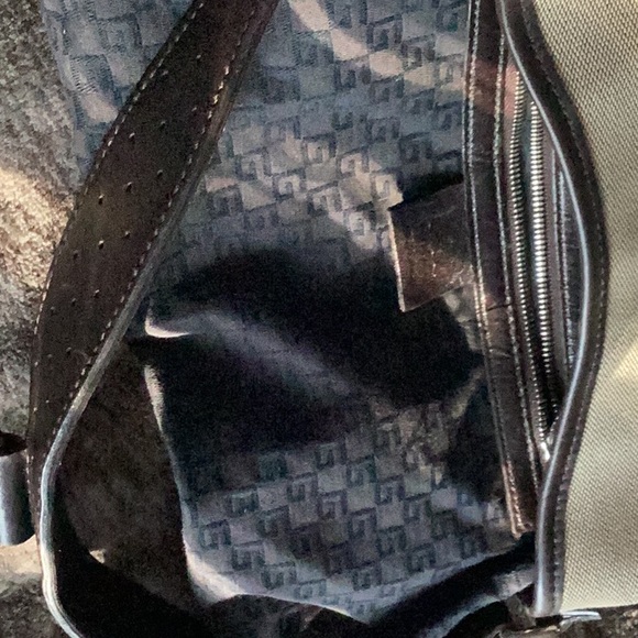 GUCCI SHERRY LINEshoulder bag hobo beige /brown canvas leather interlocking - Picture 12 of 13